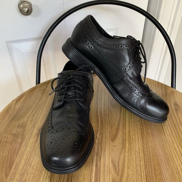 ROCKPORT Hydro-Shield Waterproof Leather Oxfords Men\'s Size 7.5 W dress black main image 12